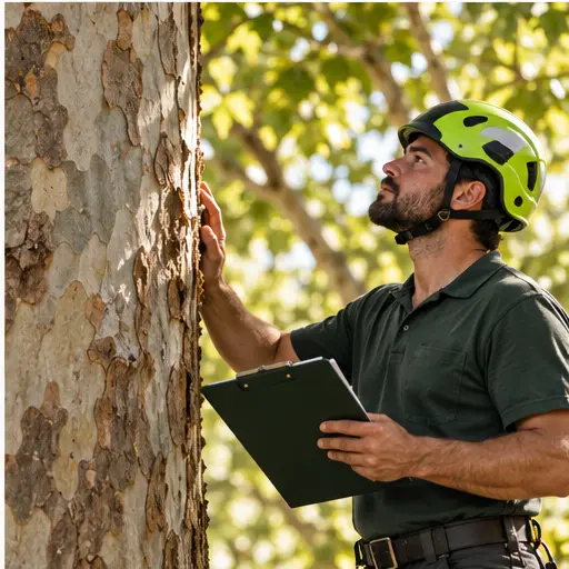 Observation professionnelle de l’état d’un arbre à Nîmes